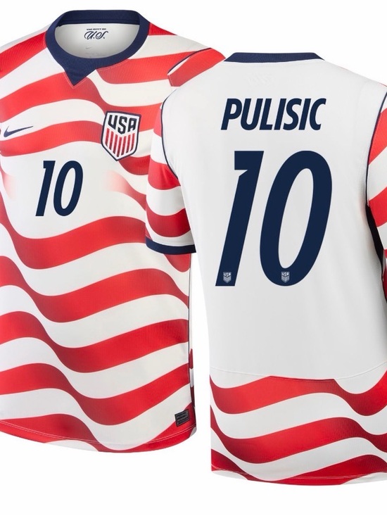 Nike Other - Nike USA Men's Red and White Pulisic #10 Soccer jersey